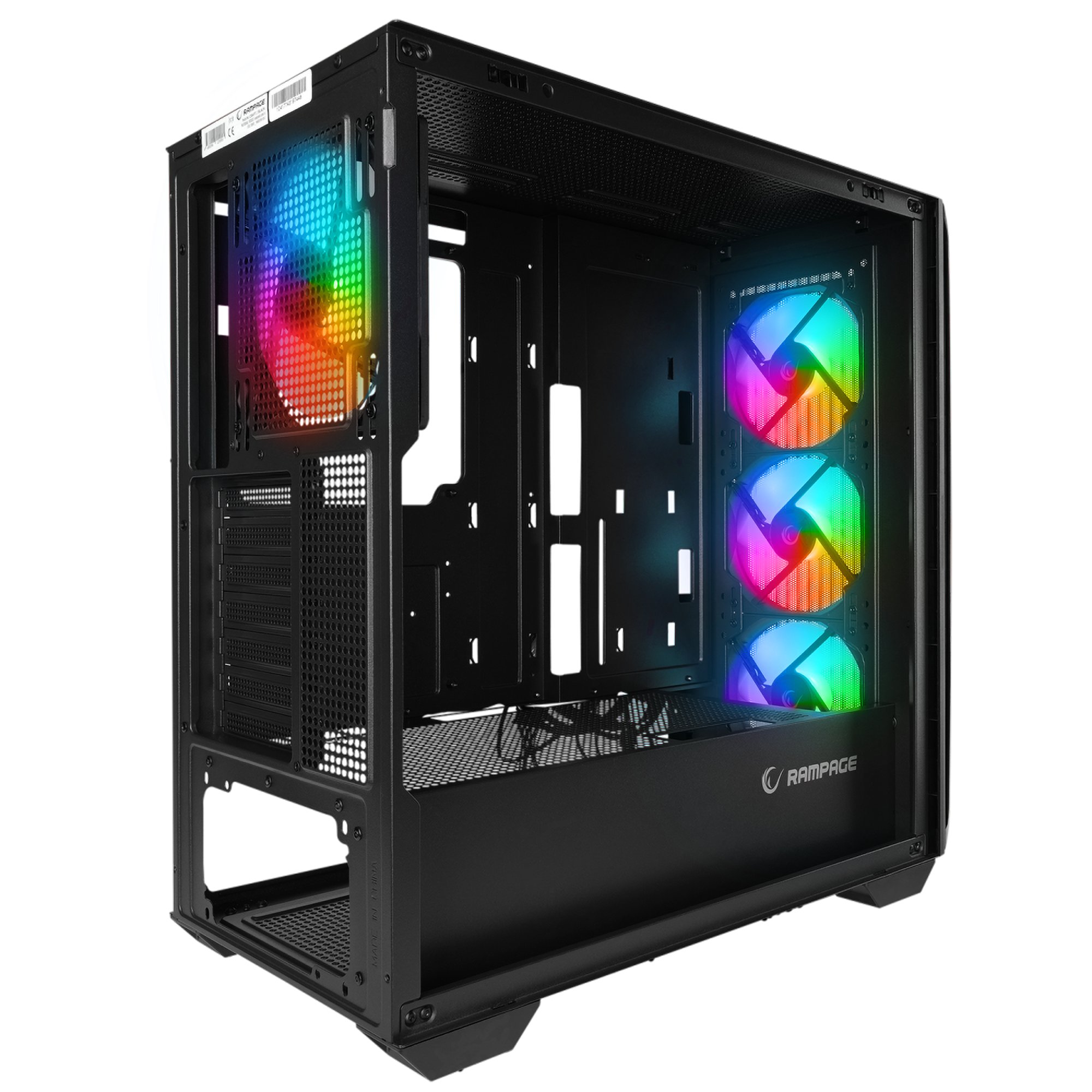 Mesh Atx Mid-T Oyuncu Kasası-Siyah