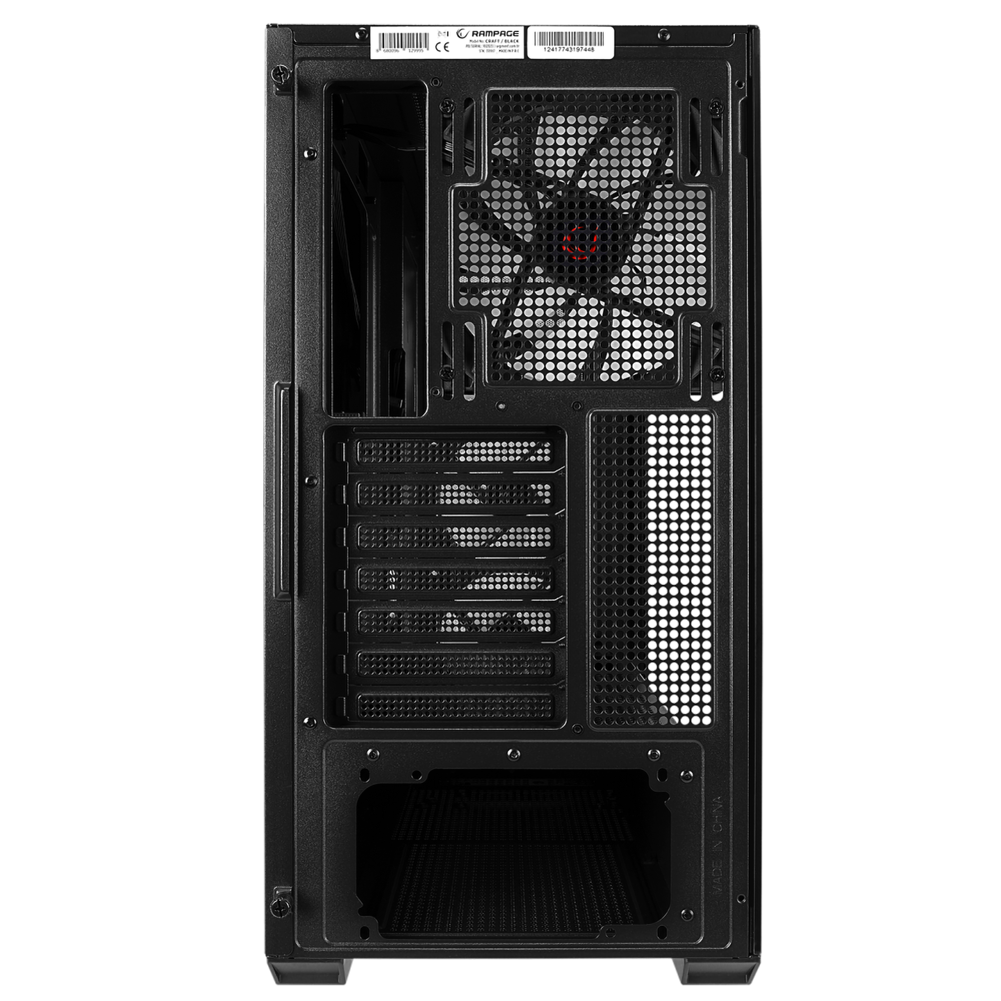 Mesh Atx Mid-T Oyuncu Kasası-Siyah
