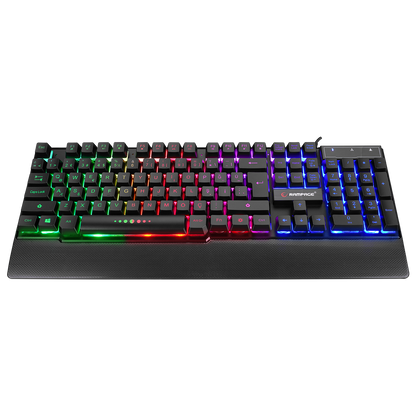 KB-R66 BUBBLE USB Gökkuşağı Aydınlatmalı Q Multimedia Gaming Klavye - Rampage