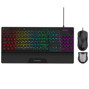 Eclipse RGB Gaming Keyboard Mouse Set-Black