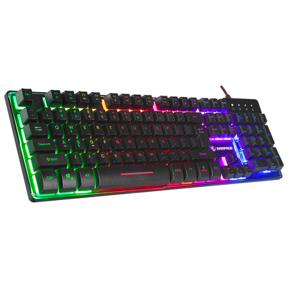 Titan K9 Siyah US Layout English Gaming Oyuncu Klavyesi - Rampage