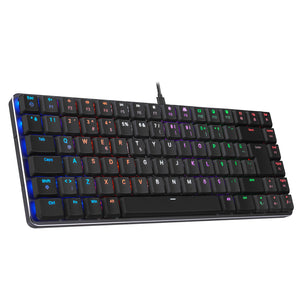 GRANITE Siyah/Gri RED SWITCH Mekanik Gaming Oyuncu Klavye - Rampage