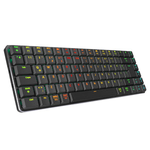 W-GRANITE Siyah/Gri Mekanik Gaming Oyuncu Klavye - Rampage