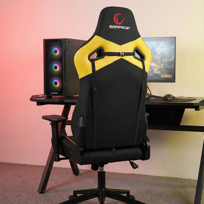 KL-R59 Nova Gaming Chair-Black/Yellow