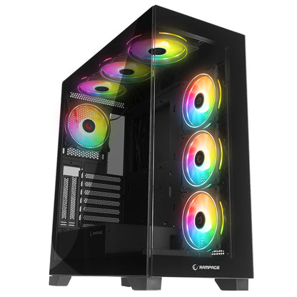 HYDRA V3 BLACK ATX Mid-T Exclusive Gaming Oyuncu Kasası - Rampage