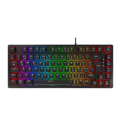 ENIGMA 75 Siyah Red Switch  Tam Türkçe 1800 Kompakt Dizilim Gaming Mekanik Klavye