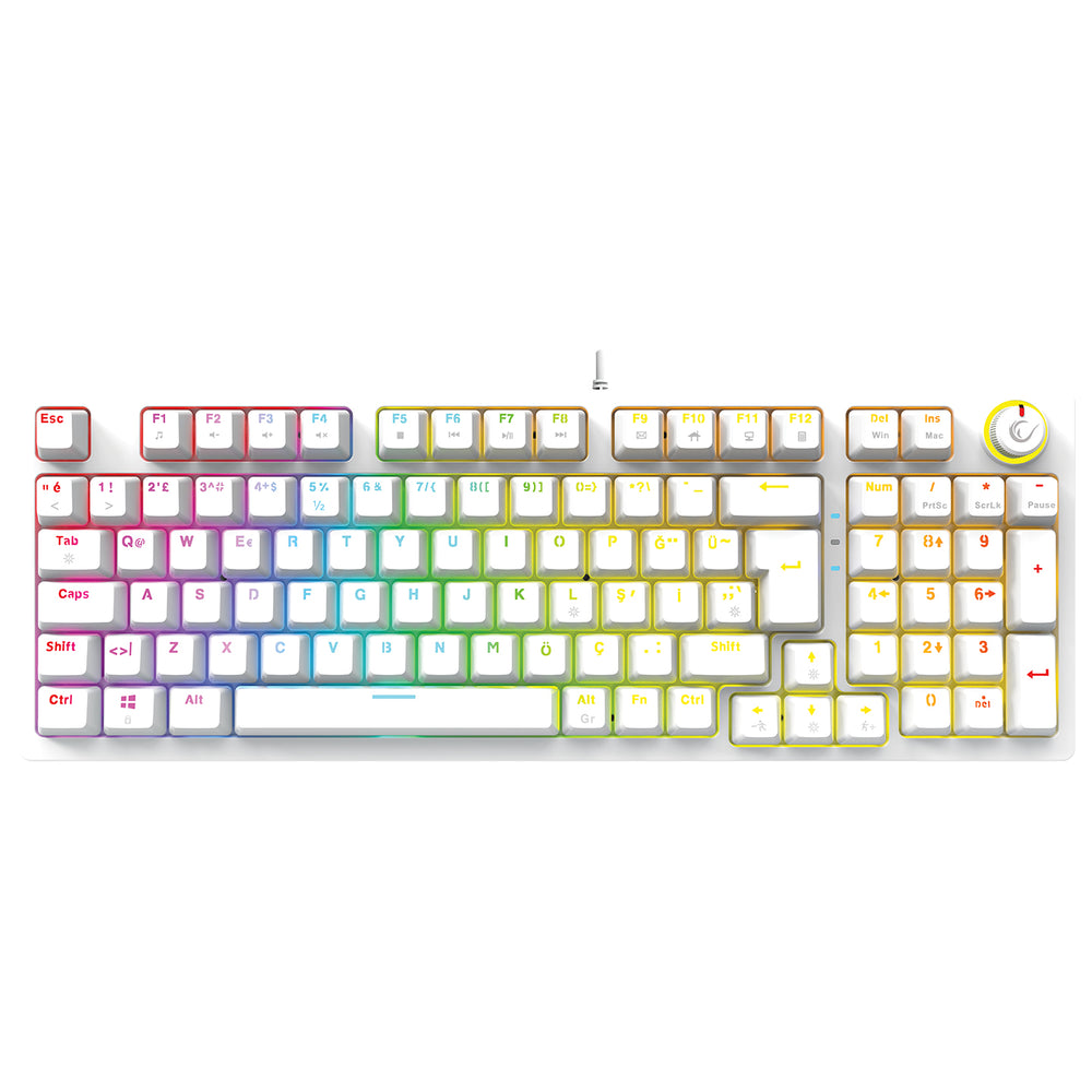 Enigma Red Switch Mechanical Gaming Keyboard – Rampage