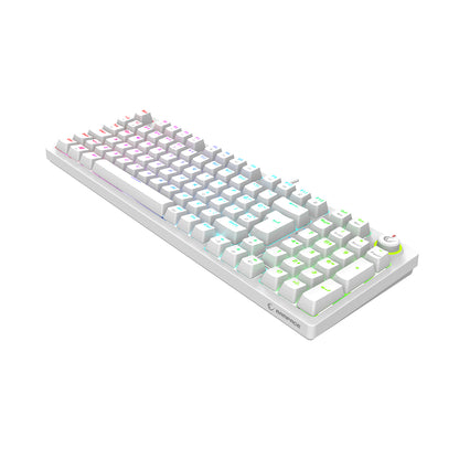 ENIGMA Beyaz Red Switch Türkçe 1800 Kompakt Dizilim Gaming Mekanik Klavye