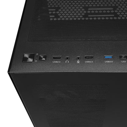 ICEBLADE PRO BLACK  Kumandalı ATX Mid-T Gaming Oyuncu Kasası