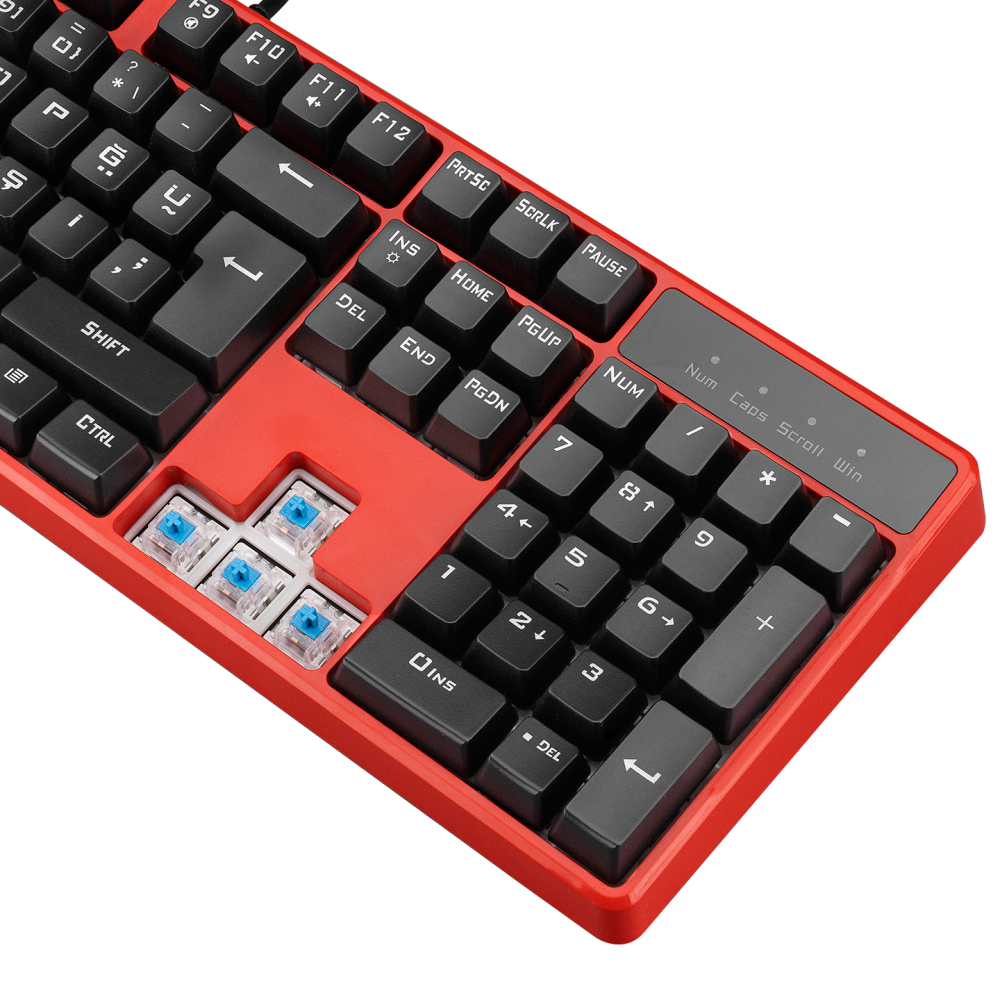 KB-R18 Myth Kırmızı Mekanik Gaming Oyuncu Klavyesi - Rampage