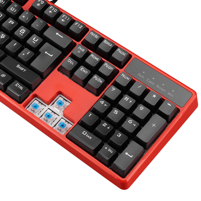 KB-R18 Myth Kırmızı Mekanik Gaming Oyuncu Klavyesi - Rampage