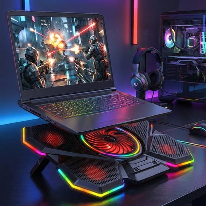 S47 Coolflow 5 Adet Fan 12-17.3 inç Notebook Soğutucu Stand