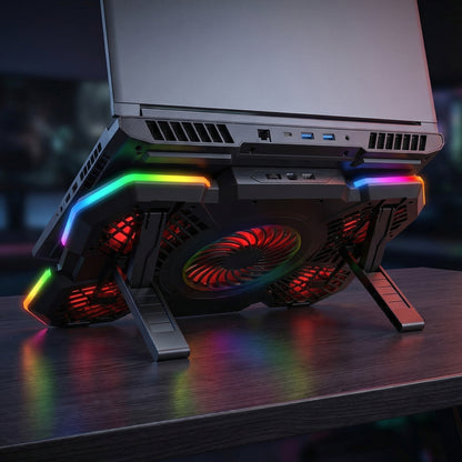 S47 Coolflow 5 Adet Fan 12-17.3 inç Notebook Soğutucu Stand
