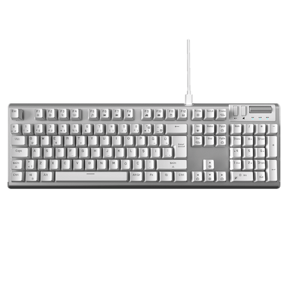 Carbon - Bilek Destekli Red Switch Oyuncu Klavyesi-Beyaz