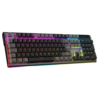 Carbon Pro Outemu Red Switch Wireless Mechanical Gaming Keyboard - Black/Gray