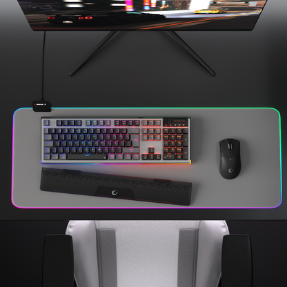 Carbon Pro Outemu Red Switch Wireless Mechanical Gaming Keyboard - Black/Gray