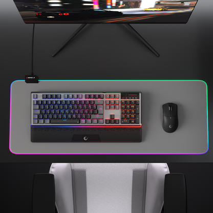 Carbon Pro Outemu Red Switch Wireless Mechanical Gaming Keyboard - Black/Gray
