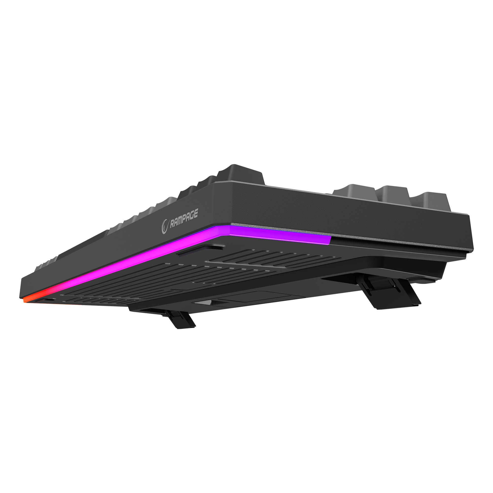 YORU TKL PRO - RGB Red Switch Mekanik Kablosuz Oyuncu Klavyesi- Siyah/Gri