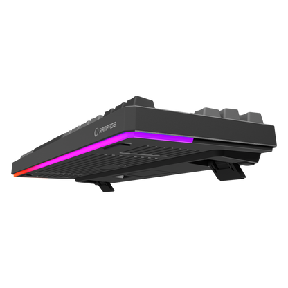 YORU TKL PRO - RGB Red Switch Mekanik Kablosuz Oyuncu Klavyesi- Siyah/Gri