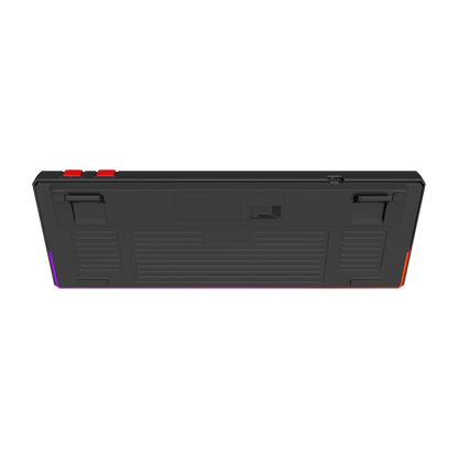 YORU TKL PRO - RGB Red Switch Mekanik Kablosuz Oyuncu Klavyesi- Siyah/Gri