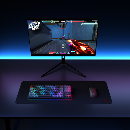 YORU TKL PRO - RGB Red Switch Mekanik Kablosuz Oyuncu Klavyesi- Siyah/Gri