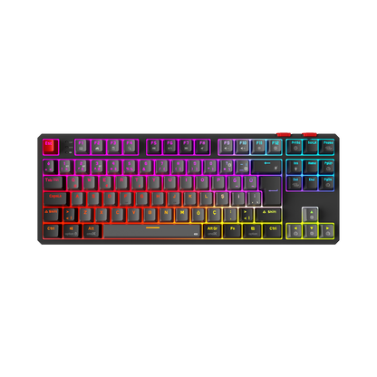 Yoru TKL Pro RGB Outemu Red Switch Mechanical Wireless Gaming Keyboard-Gray/Black