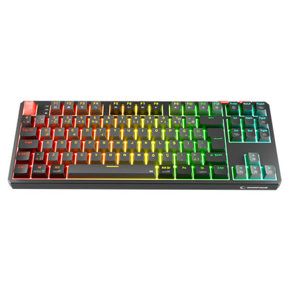 Yoru TKL Pro RGB Outemu Red Switch Mechanical Wireless Gaming Keyboard-Gray/Black