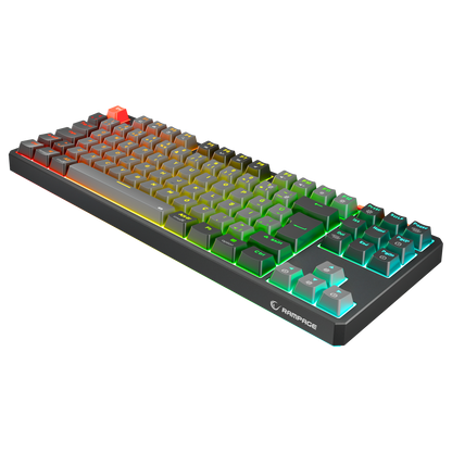 Yoru TKL Pro RGB Outemu Red Switch Mechanical Wireless Gaming Keyboard-Gray/Black