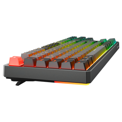 Yoru TKL Pro RGB Outemu Red Switch Mechanical Wireless Gaming Keyboard-Gray/Black