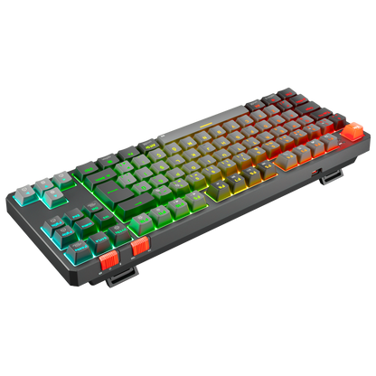 Yoru TKL Pro RGB Outemu Red Switch Mechanical Wireless Gaming Keyboard-Gray/Black