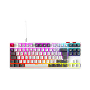 Yoru TKL RGB Red Switch Mechanical Gaming Keyboard-White/Gray