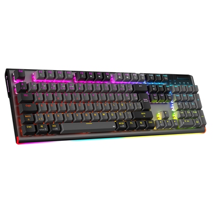 Carbon Pro Outemu Red Switch Wireless Mechanical Gaming Keyboard - Gray/Black