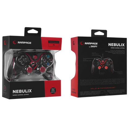 PS3/PC Usb 1.8m Joypad-Kırmızı