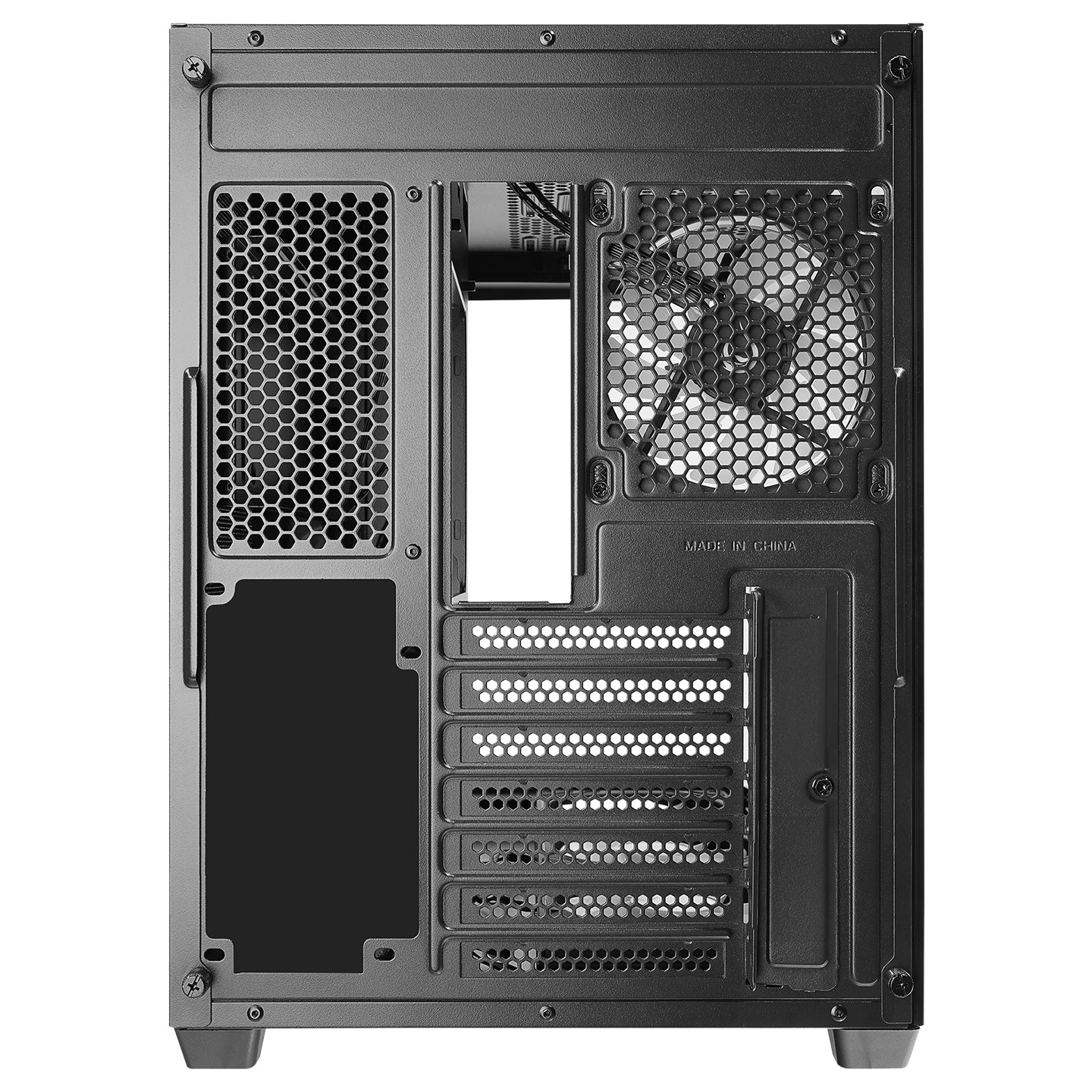 Loopy 7x12cm ARGB Fan Kumandalı Atx Mid-T Oyuncu Kasası-Siyah