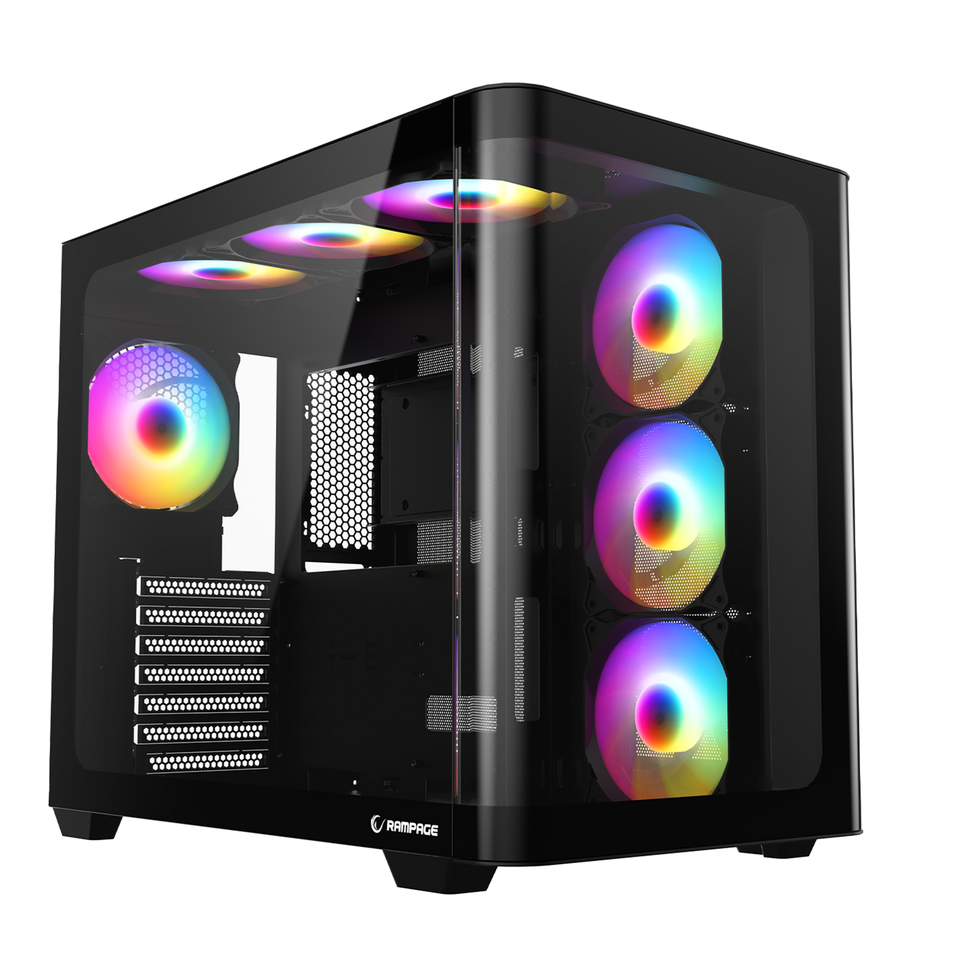 Loopy Plus 950W 80 Plus 7x12cm ARGB Fan Kumandalı Atx Mid-T Oyuncu