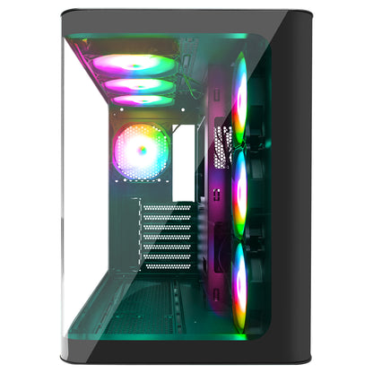 LOOPY PLUS Siyah 950W 80 Plus Kumandalı ATX Mid-T Gaming Oyuncu Kasası - Rampage