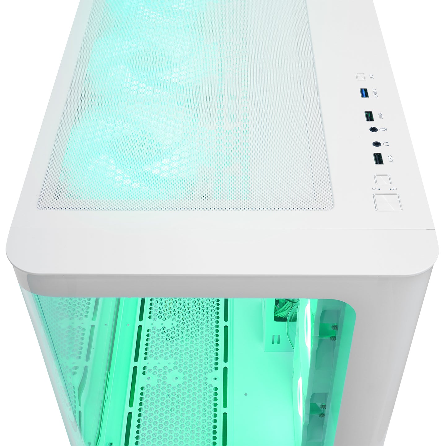 LOOPY PLUS Beyaz  950W 80 Plus  Kumandalı ATX Mid-T Gaming Oyuncu Kasası