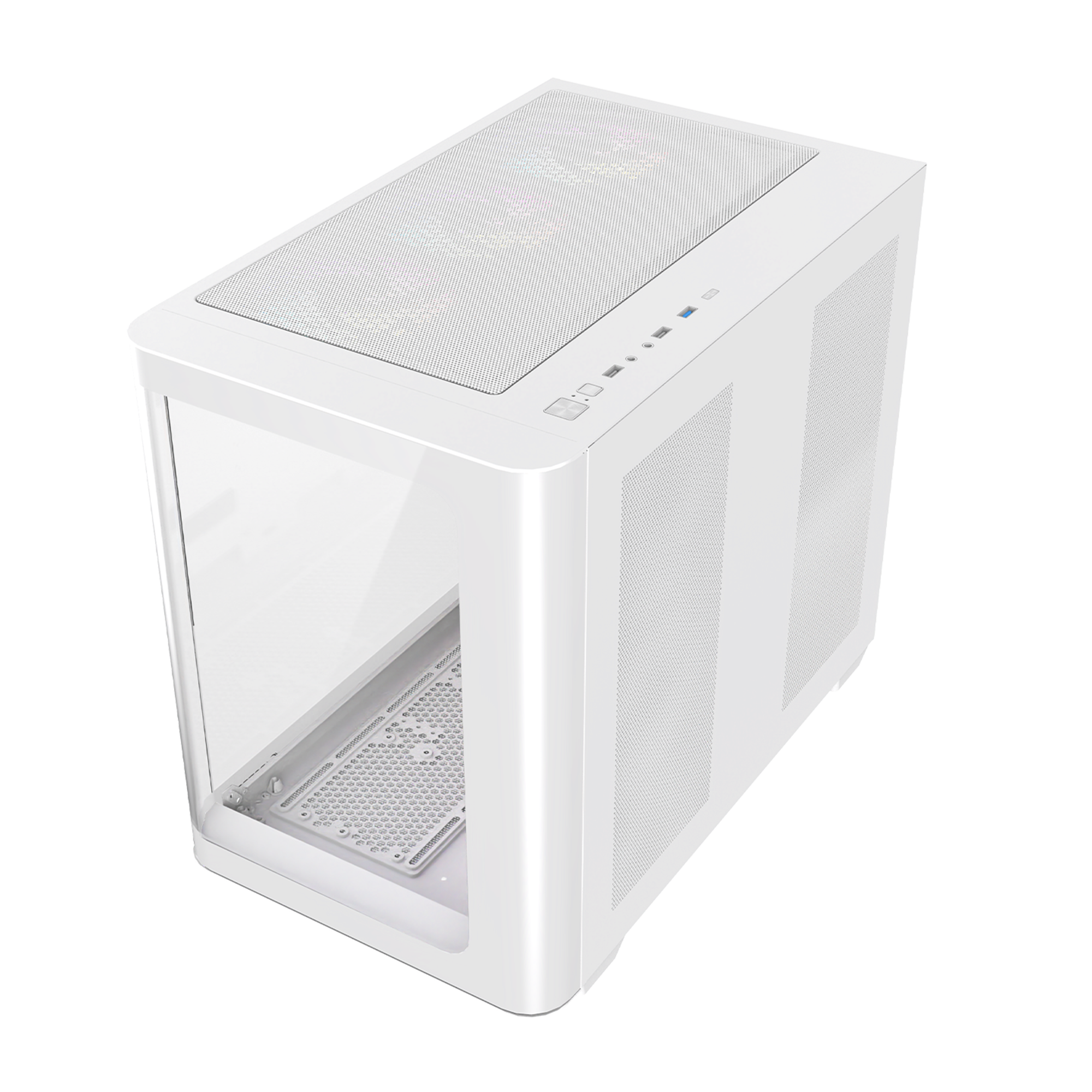 Loopy Plus 950W 80 Plus 7x12cm ARGB Fan Kumandalı Atx Mid-T Oyuncu Kasası-Beyaz