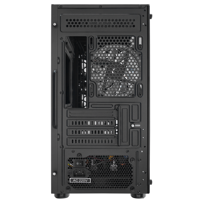 Vega V2 650W 80 Plus Bronze M-ATX Tempered 4x12cm RGB Fan Gaming Case