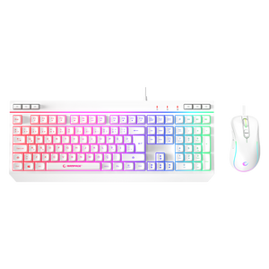 Km-R57 Seraphic RGB Multimedia Gaming Keyboard and 12800 Dpi Mouse Set