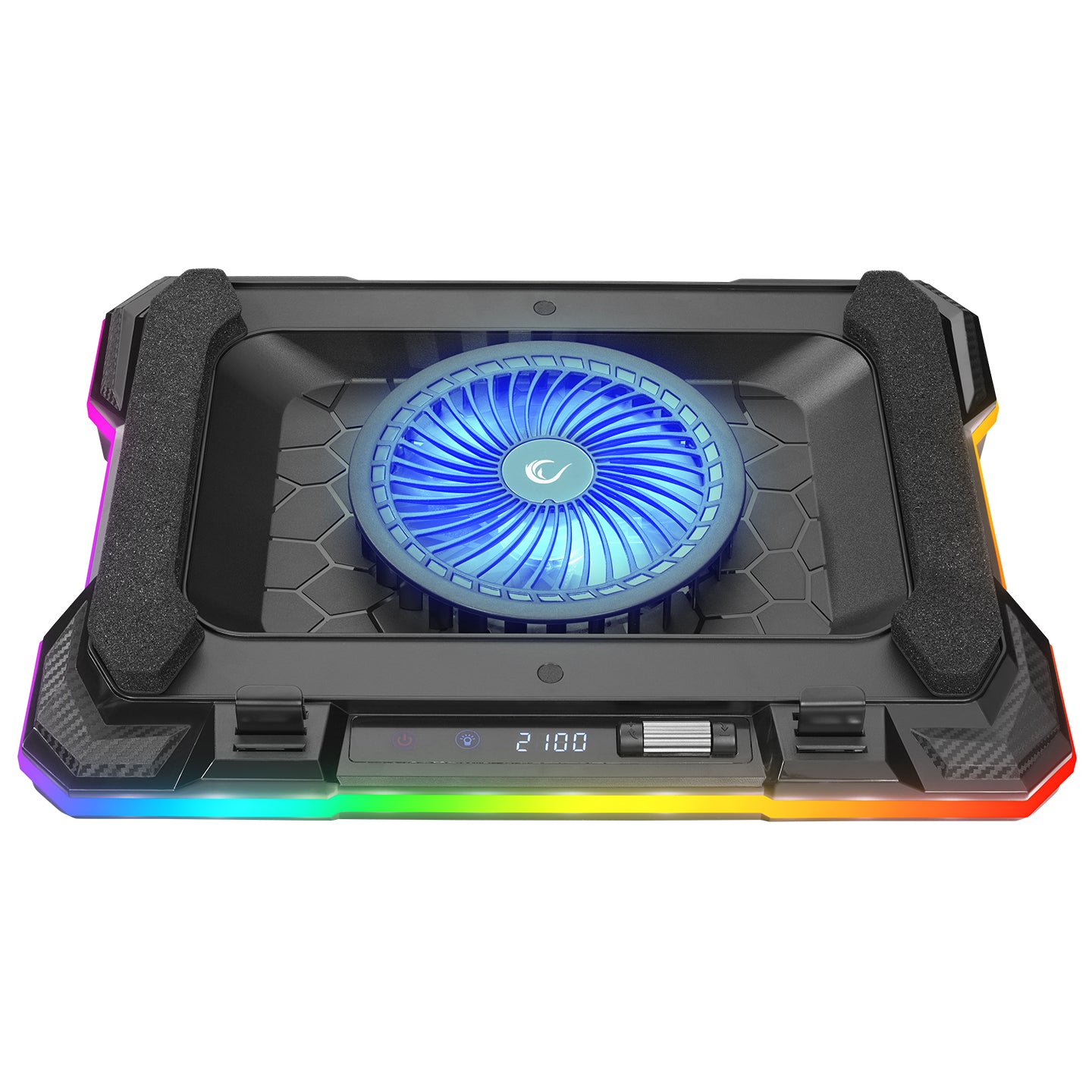 S49 Cyclone Siyah 14 -19 inç LED Ekranlı Notebook Soğutucu Stand