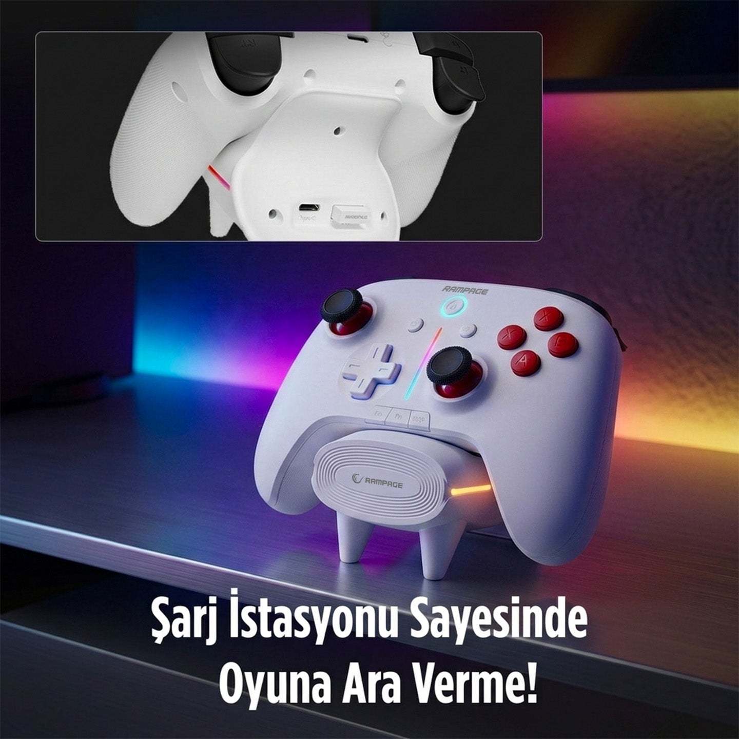 Kablosuz Oyun Kolu Gamepad