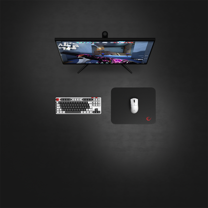 Blitz M 35x29 cm Stitched Fabric Gaming Mouse Pad-Black