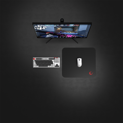Blitz L 45x40 cm Stitched Fabric Gaming Mouse Pad-Black