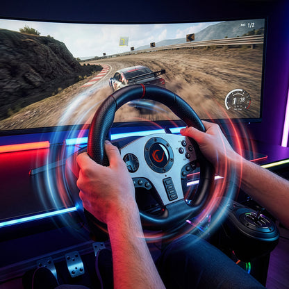 Sadece PC Uyumlu - El Vitesli Pedallı Oyuncu Direksiyonu