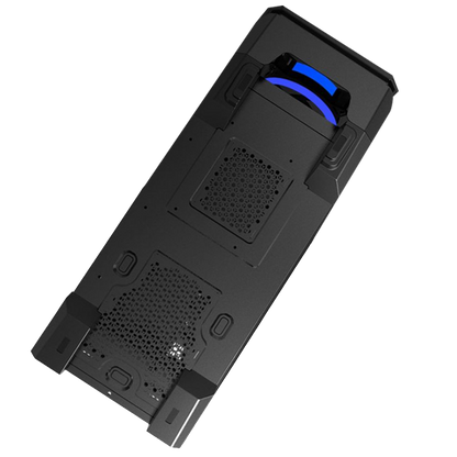 Falcon-X Siyah Usb3.0 4*RGB Fan Temperli Cam Gaming Kasa - Rampage