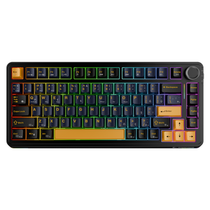 Hot Swap 2.4G + BT RGB Gasket Oil Switch Türkçe Q PBT Keycaps Mekanik Oyuncu Klavyesi