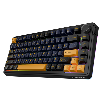 Hot Swap 2.4G + BT RGB Gasket Oil Switch Türkçe Q PBT Keycaps Mekanik Oyuncu Klavyesi