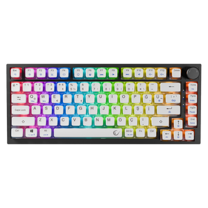 8000 Hz Gateron Manyetik Anahtarlı RGB Gasket Oyuncu Klavyesi - Siyah