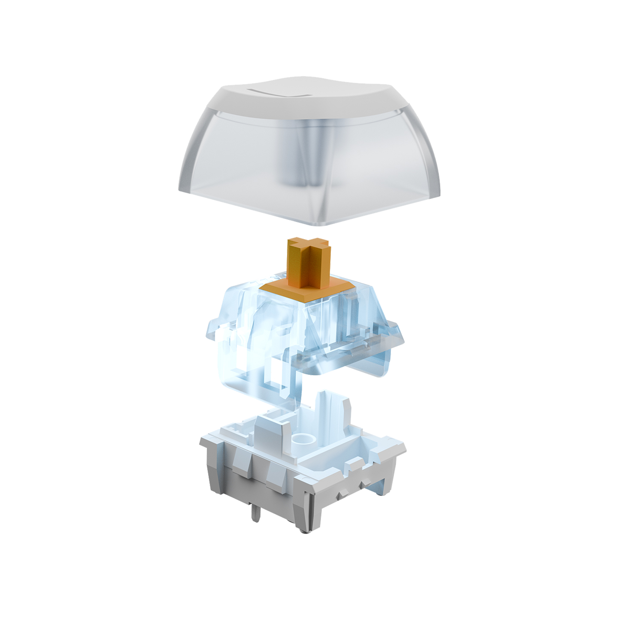 V2 8000 Hz Gateron Manyetik Anahtarlı RGB Gasket Oyuncu Klavyesi - Siyah